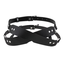 Load image into Gallery viewer, Leather Blindfold - New